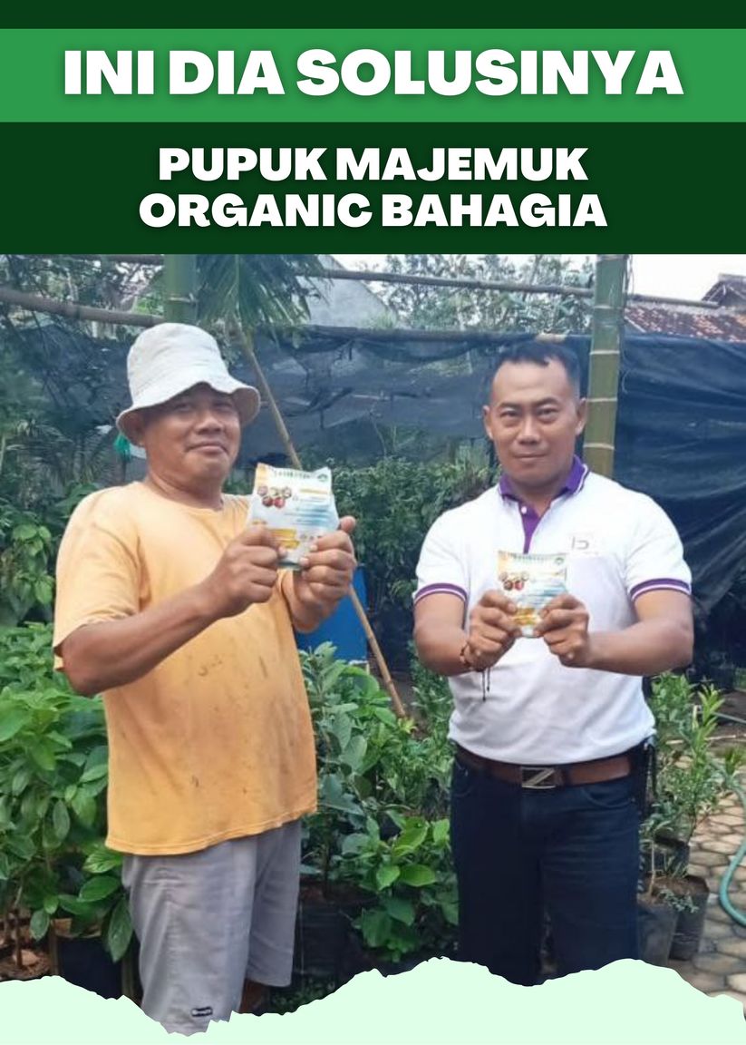 Pupuk majemuk organik bahagia